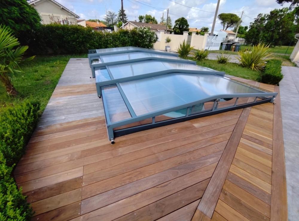Abris de piscine télescopiques