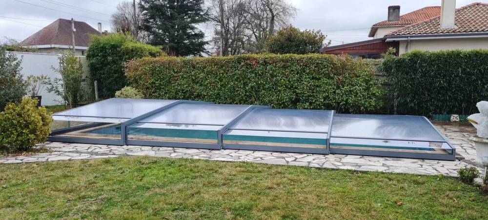 installation Abris de piscine télescopiques