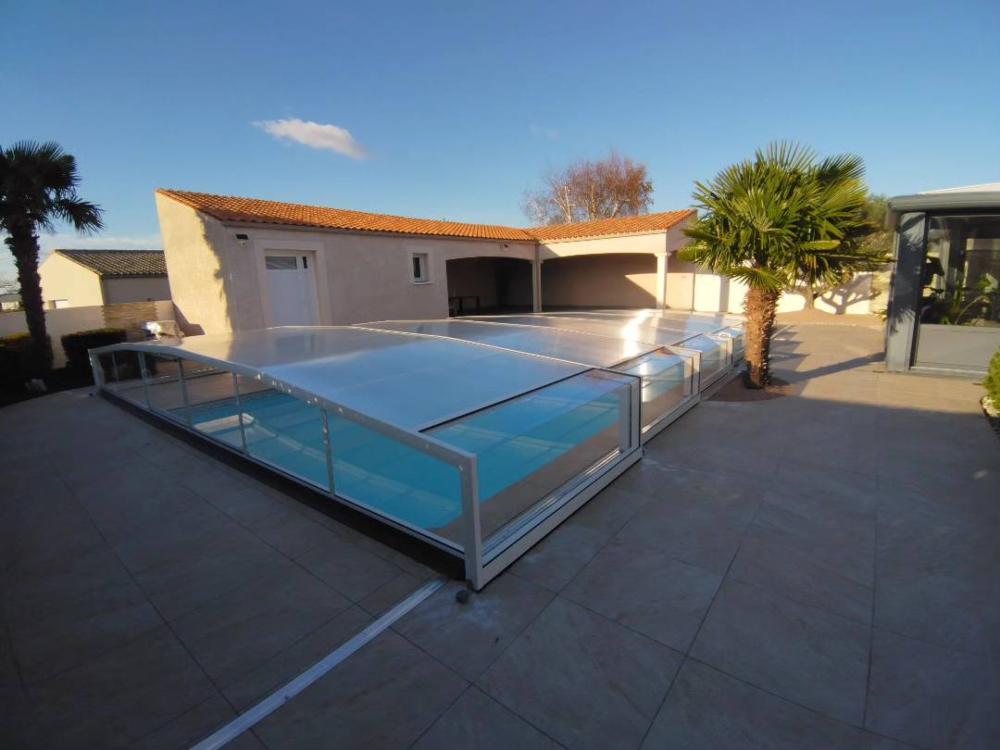 après abri de piscine